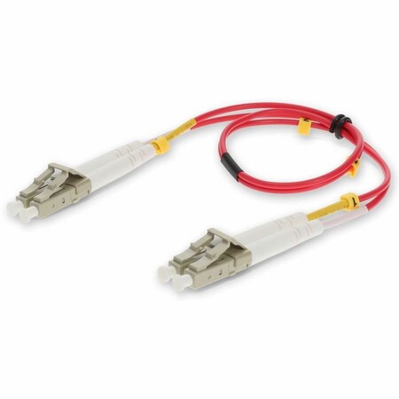 Add-On 1M LC M/M TAA OM4 RED FIBER PATCH CBL ADD-LC-LC-1M5OM4P-RD-TAA