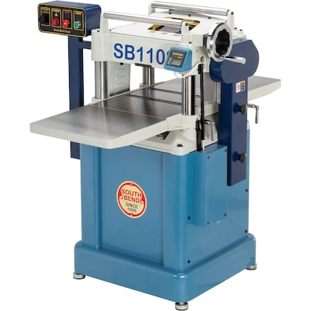 South Bend 15" Variable-Speed Planer with Helical Cutterhead SB1108