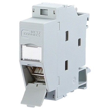 Metz Connect Rail-Mount Module, Light Gray, Poles 8 130B117003-E