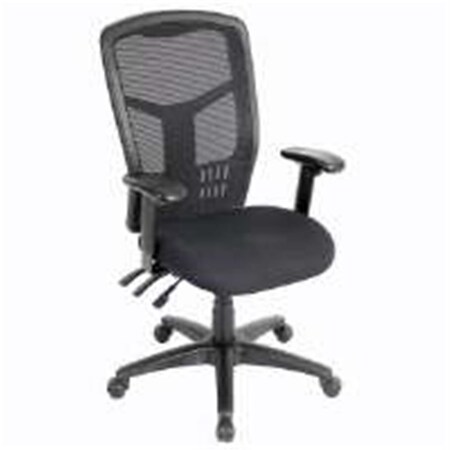 Famous Brand A90342TMI-38L1 Multifunction Mesh Back Fabric Upholstered Seat Office Chair YYGB-248623