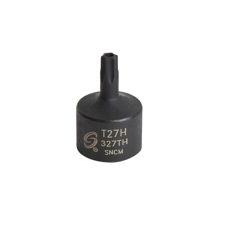 Sunex 3/8 in Drive T27H Stubby Tamperproof Internal Star Impact Socket 327TH