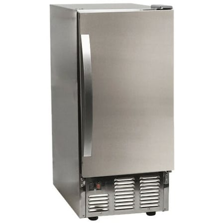Edgestar 15 Inch Wide 25 Lbs Capacity BuiltIn Ice Maker with 50 Lbs Daily Ice Production OIM450SS