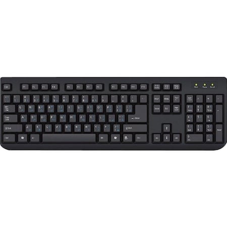 Ergoguys ARABIC 101 AND ENGLISH BILINGUAL KEYBOARD BLACK AEKEY