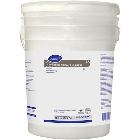 Diversey Dishwashing Detergent, 5 gal., Blue 57268100