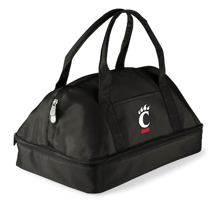 Picnic Time Family Of Brands NCAA Cincinnati Bearcats Potluck Casserole Carrier - Insulated Thermal Food Carrier 650-00-175-664-0