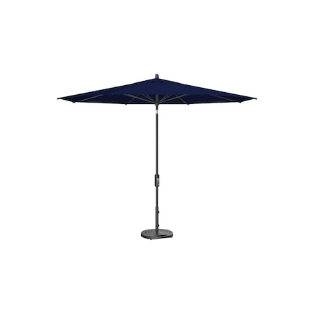 Treasure Garden 11 ft Patio Umbella, aluminum, fiberglass ribs, outdoor, Navy UM841-09 5439 Navy