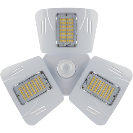 Satco 175W HID Equivalent Corn Cob Med Base LED High-Intensity Replacement Light Bulb W/ Motion Sensor S13119