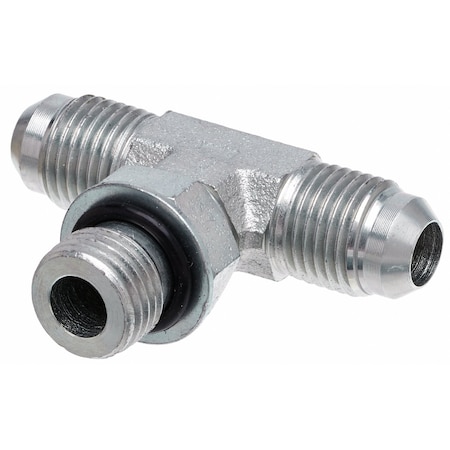 Gates Male JIC 37 Flare on Run to Male O-Ring Boss - Tee SAE to SAE G60350-1212