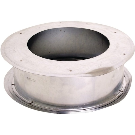 Ameri-Vent Wall Thimble, 0.018 Gauge, Galvanized Steel, For: Type B Gas Vent Pipe 3EWT