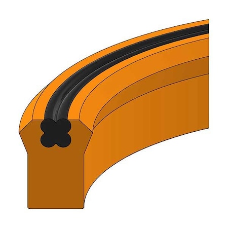 Hercules Sealing Products U12-1.25-25BPM, US-HYTREL/FKM-1-1/4x1-1/2x1/4, STANDARD U-SEALS U12-1.25-25BPM