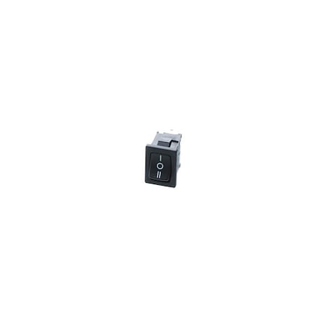 Switch Components Mini Rocker, 3P SPDT ON-OFF-ON, w/ print RF1-1F-DC-2-B-5