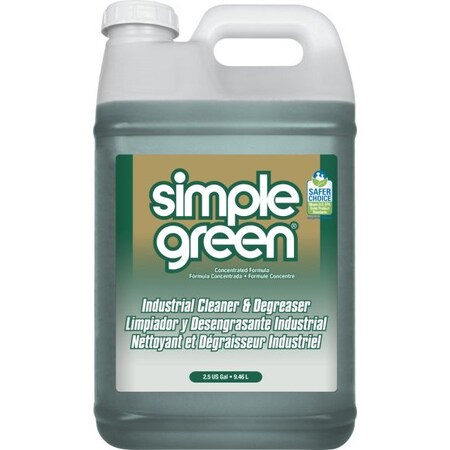 Simple Green 2.5 gal Jug Industrial Cleaner and Degreaser, Concentrated Liquid, Sassafras 2710000213225