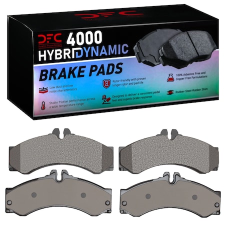 Dynamic Friction Co DFC 4000 HybriDynamic Brake Pads 4000-0949-00