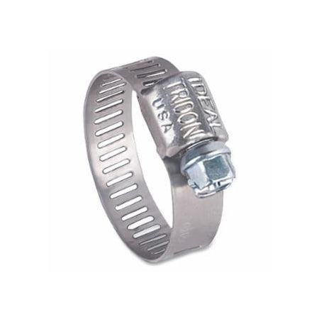 Ideal MICRO-GEAR 62P Series Small Diameter Clamp, 5/16 in Hose ID, 1/4 in to 5/8 in dia, 10PK 420-6204