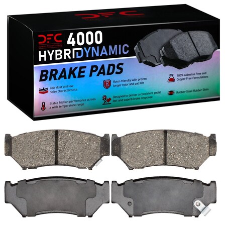 Dfc 4000 HybriDynamic, Disc Brake Pad Set,  4000-0556-00