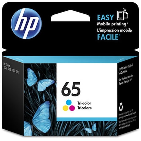 Hp 65 (N9K01AN) Tri-color Original Ink Cartridge (100 Yield) N9K01AN