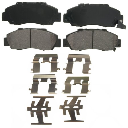 Wagner Brake QuickStop Front Disc Brake Pad Set Ceramic,  ZD503