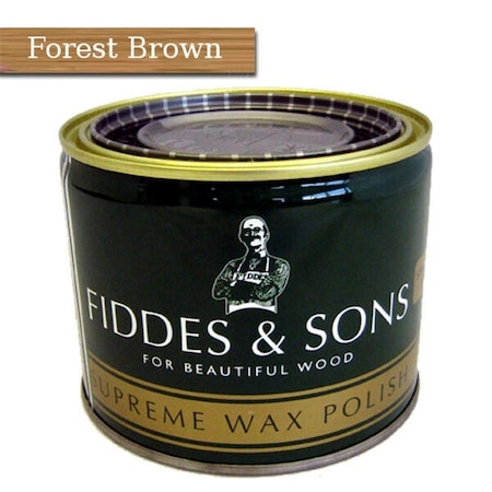 Home Improvement Fiddes Supreme Wax Polish 400 ML-Forest Brown HO3529177