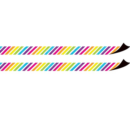 Teacher Created Resources Brights 4Ever Stripes Magnetic Border, 24 Feet Per Pack, 2PK TCR77573