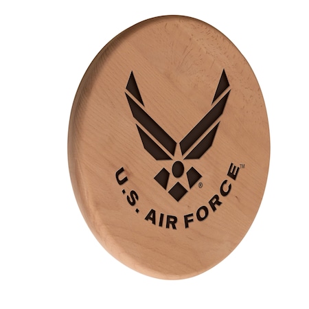 Holland Bar Stool Co United States Air Force 13" Laser Engraved Solid Wood Sign WSgnLNatAirFor