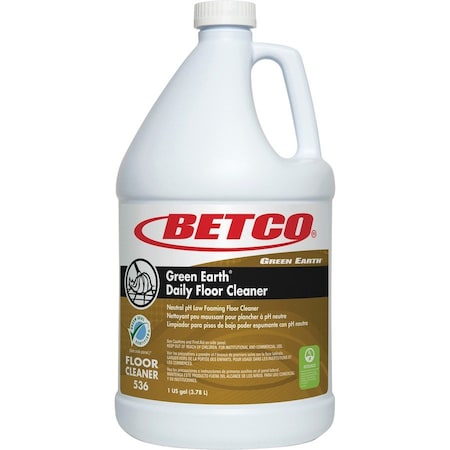 Green Earth Daily Floor Cleaner, Yellow BET5360400