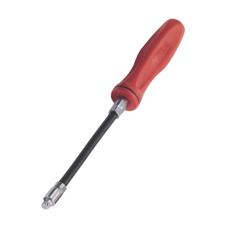 Genius Tools 1/4in Hex Shank, Flexible Spinner With Handle 594+0250