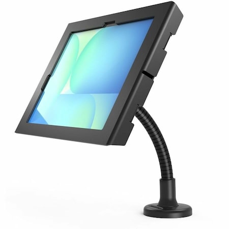 Compulocks GALAXY TAB S10 FE+ 13.1, APEX ENCLOSURE FLEX ARM MOUNT - BLACK - EXPOSED FRONT A 159B131GAPXB