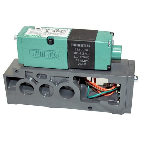 Numatics Solenoid Air Con Valve, Four-Way, 150 psi 081SA43A2000030