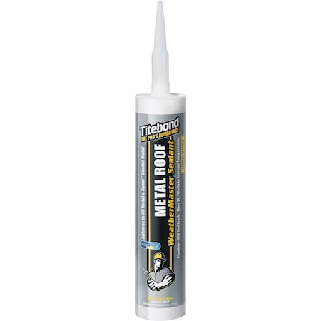 Titebond Weathermaster 10 Oz. White Metal Roof Sealant 61001A