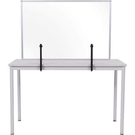 Mastervision Protector Glass Aluminum Desktop 40.9 X 27.6 GL34019101
