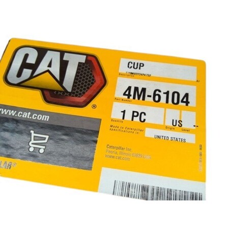 Caterpillar CUP, CATERPILLAR OEM 4M6104 4M6104