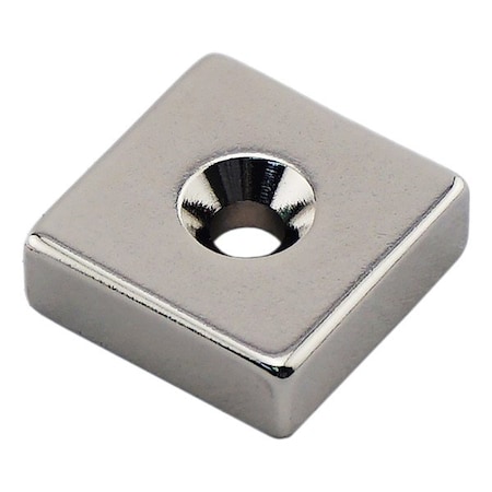 Zoro Select Rare Earth Magnet, Silver NB002553NCTS