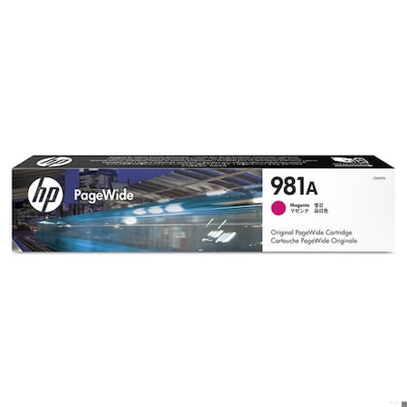Hp 981A (J3M69A) Magenta Original PageWide Cartridge (6,000 Yield) J3M69A