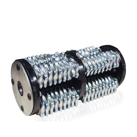 Tomahawk Power 8 in Tungsten Carbide Teeth Blade Drum Kit for Concrete Scarifier TSCAR6TCC