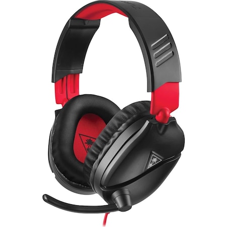 Turtle Beach Recon 70N Wired Gaming Headset for Nintendo - Black/Red TBS-8010-01