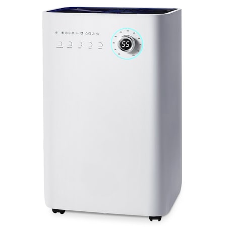 Edendirect Dehumidifier, 7.44 pints, White, 10.63 in, 115 V ED-D025B