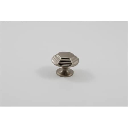 Residential Essentials Mushroom Cabinet Knob- Satin Nickel 10322SN