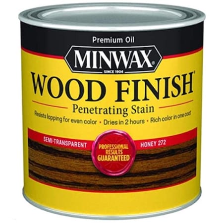 Minwax Co INT WOOD STAIN 1/2PT HONEY 227624444