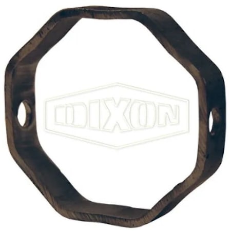 Dixon Octagonal Wrench Grip, 1-1/2 in Nominal, 304 SS, Domestic OCTS24
