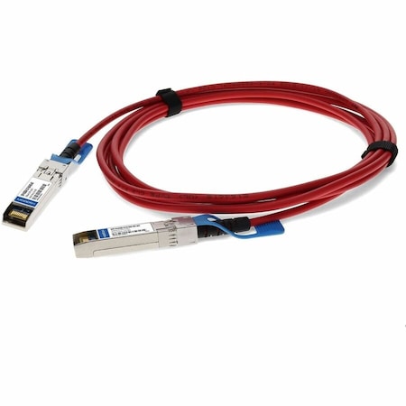 Add-On ADDON CISCO COMPATIBLE TAA 10GBASE-CU SFP+ TO SFP+ DIRECT ATTACH CABLE (PASSIVE SFP-H10GB-CU3-5M-RD-AO