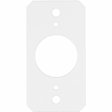 Hubbell Wiring Device-Kellems Center Sub Plate, 1 Gang, Rectangular, Steel S1R10CSPG