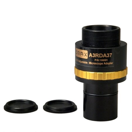 Amscope 0.37X Adjustable Reduction Lens for Microscope Camera A3RDA37
