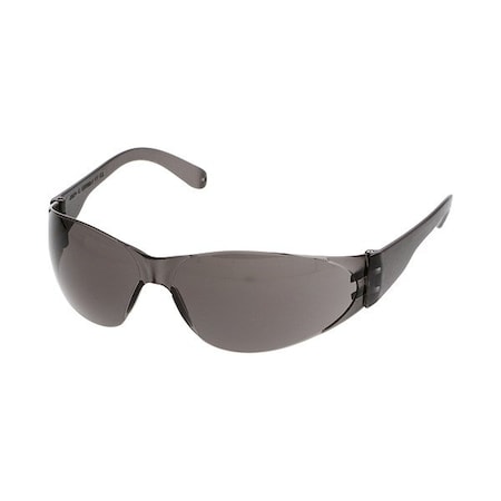 Mcr Safety Checklite (CL1), Safety Glasses, UV-AF Anti-Fog, Polycarbonate Lens, Smoke Frame, Frameless, 1 PR CL112AF