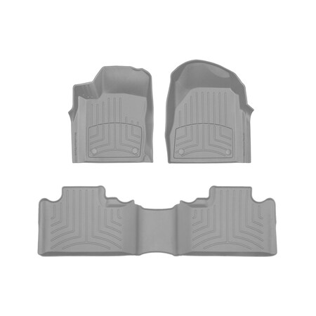 Weathertech Grey, Front and Rear FloorLiner HP 469301IM-463244IM