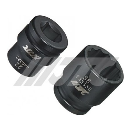Jtc Auto Tools 3/4 in Drive Deep Impact Socket, 41M, 12-Point, Chrome Molybdenum Steel 645341
