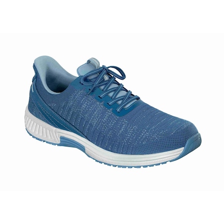 Orthofeet Yari- Mens Blue Hands Free Shoe, Size 9 20014