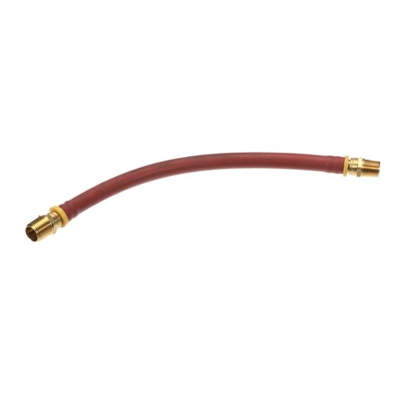 Jackson Hose with Fittings, 1/2in ID x 14in, Red 05700-004-99-89
