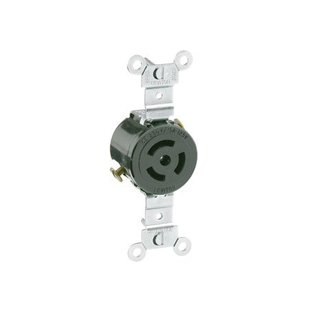 Leviton Single Receptacle 15/10 Amp, 125/250 Volt 7582