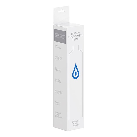 Sloan Quick-ConnectFilter, 1.3gpm, 23/4inDia FC3000R