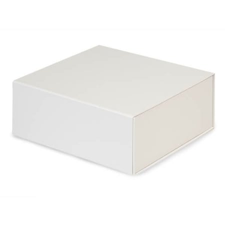 Nashville Wraps White Magnetic Closure Gift Box, 8x8x3.25, 3PK 62603